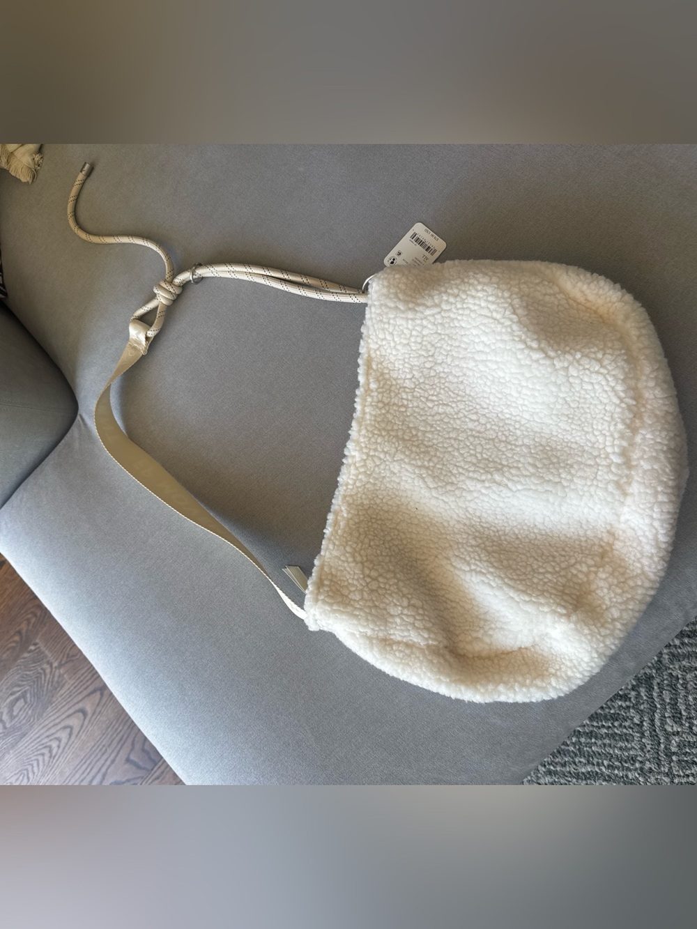 NWT Free People Slopes Sherpa Sling Bag - Picture 6 of 6